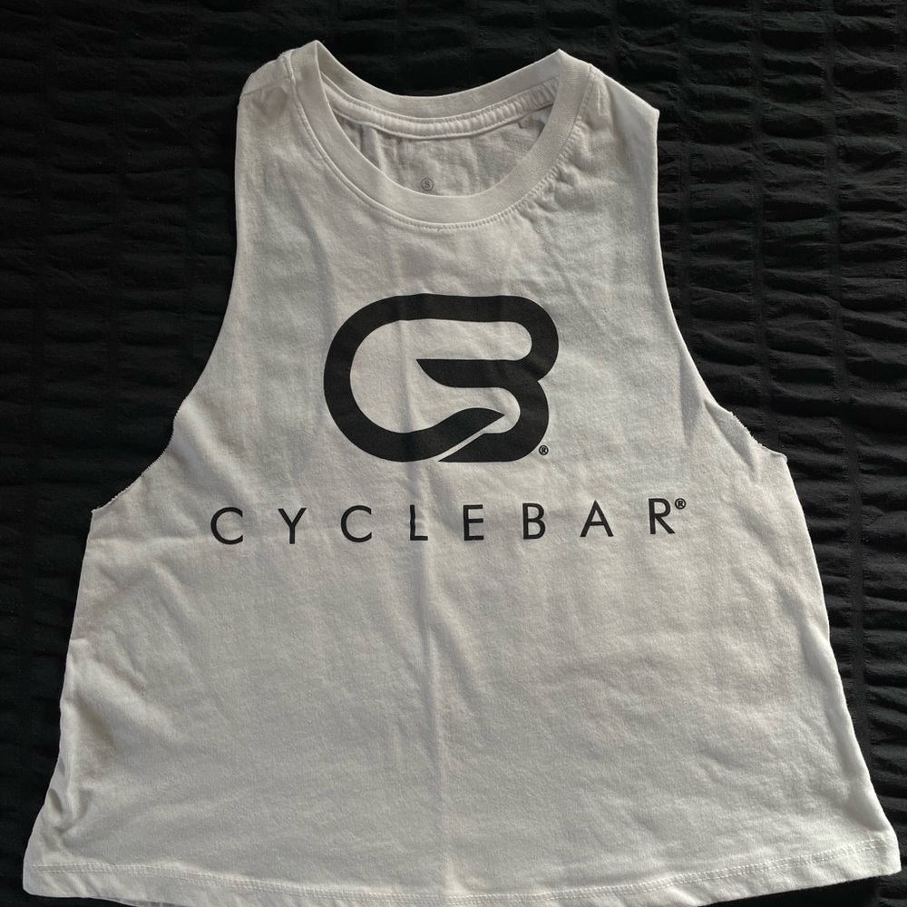 CycleBar Women's White Tank Top